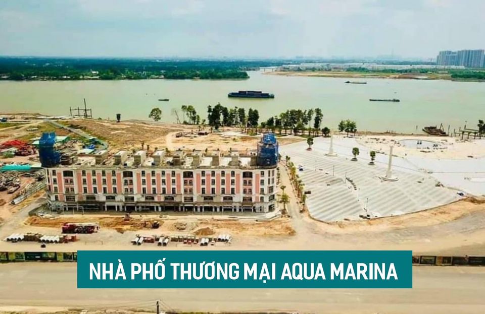 nhà phố thương mại Aqua Marina