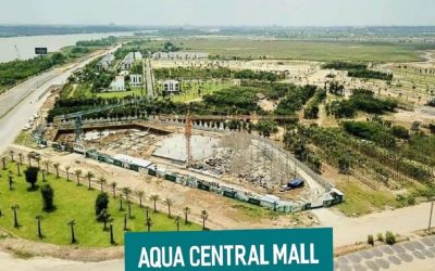 tiến độ Aqua Central Mall Aqua City
