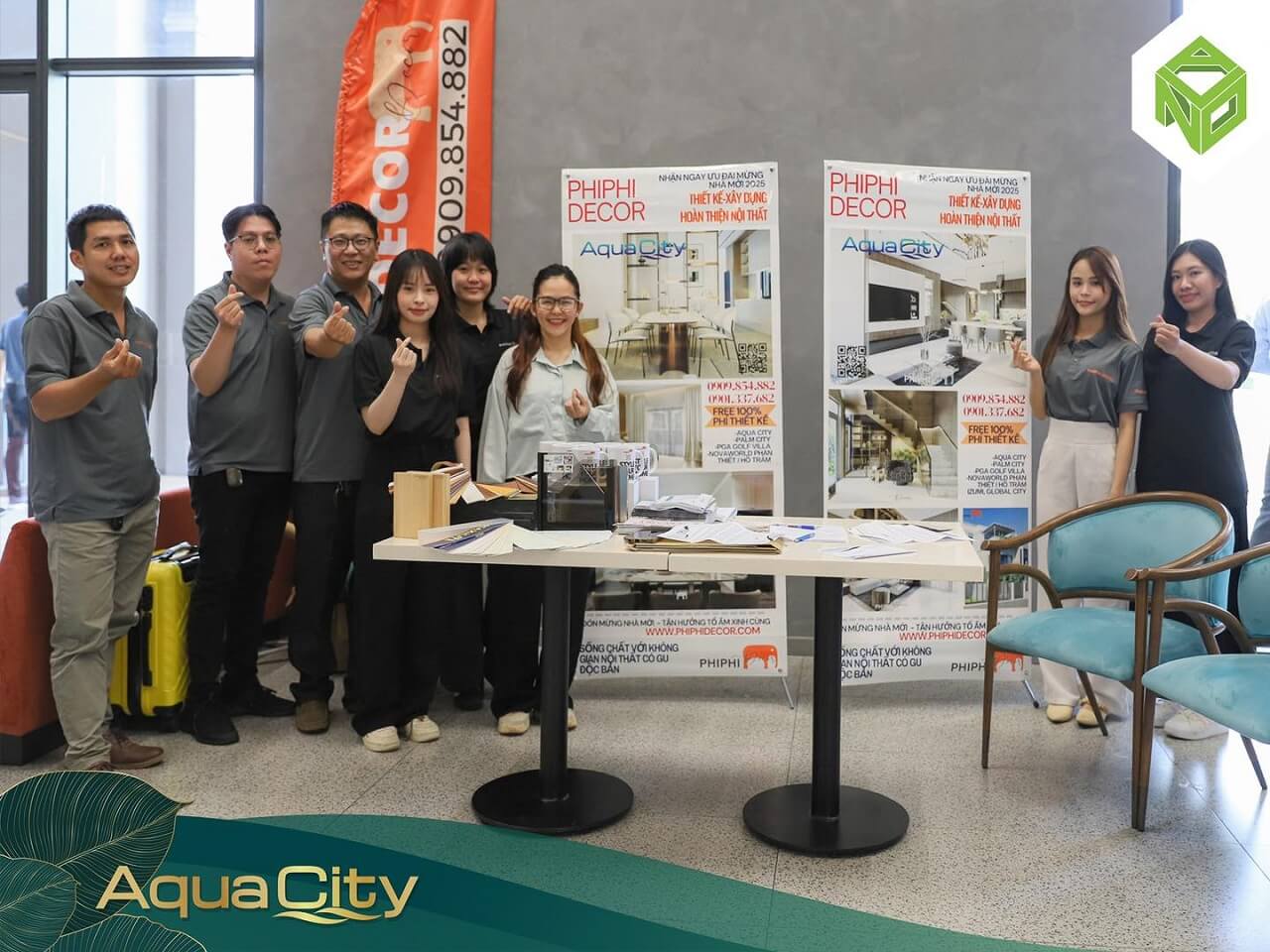 đơn vị nội thất tại sự kiện Aqua City 03-08-2025